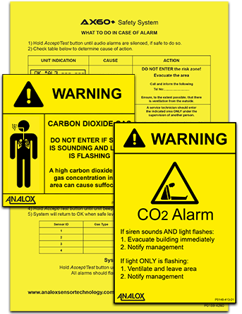 AX60+ CO2 Signage Pack - P0159-4120-EN